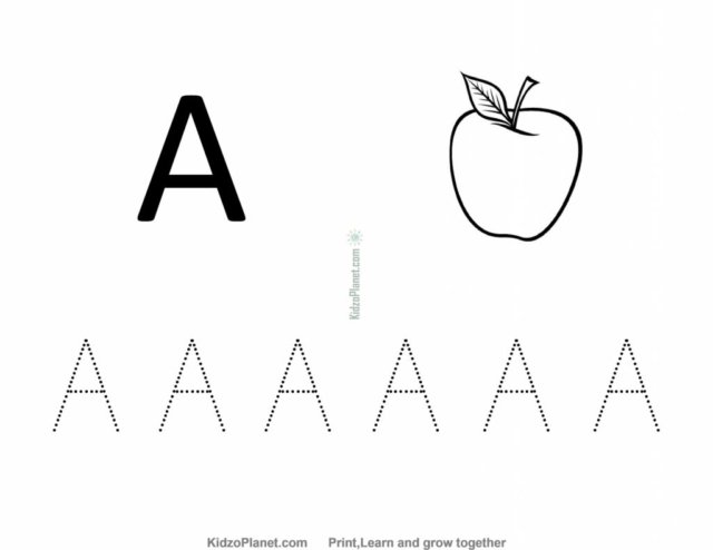Letter A_19