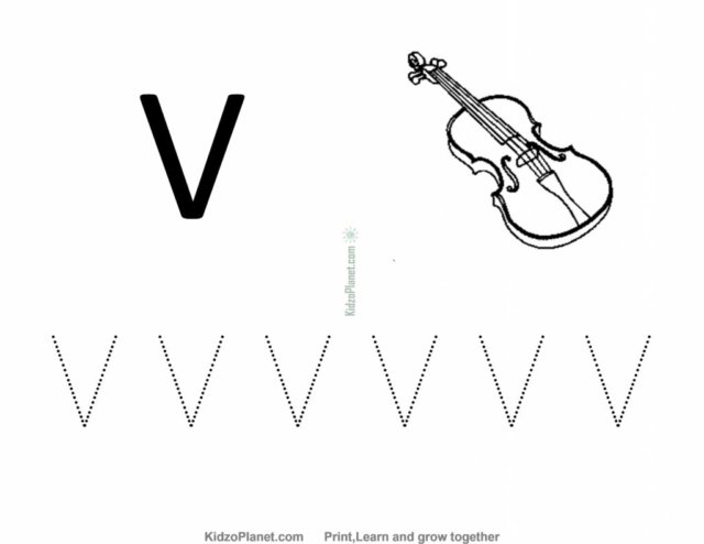 Letter V_49