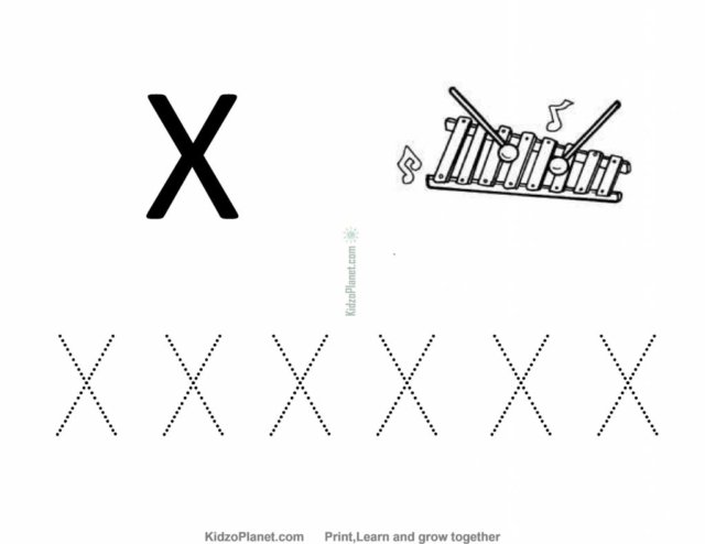 Letter X_55